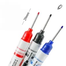 Caneta Ponta Longa Permanente Marcador De Furo Profundo Prego Longo De 20mm Para Madeira , Metálica E Vidro
