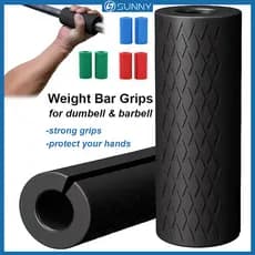 Sunnyfit Weight Bar Grips Barbell Dumbell Handles Hand Para Levantamento De Peso