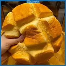 SunnyFit Pão Descompressão Brinquedo Squeeze Squishy Brinquedos Alívio Do Estresse Simulação Artificial