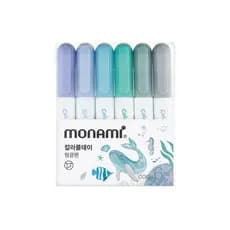 Monami ColorfulDay Highlighter 6 Color Set