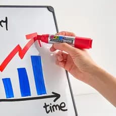 Monami White Board Marker Wide