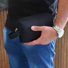 Necessaire Unissex Organizadora Viagem Objetos Em Neoprene