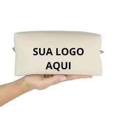 Kit 60 Necessaire Personalizada G Com Sua Arte Brinde Corporativo Lembrancinha Com Sua Arte