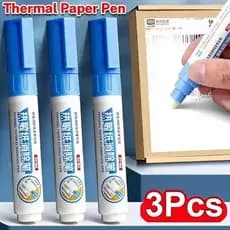 Caneta De Borracha De Papel Térmico De 3-1 Unidade-Portátil , De Secagem Rápida-Ferramenta De Proteção De Privacidade-Fl