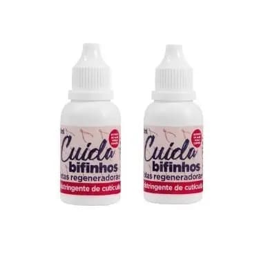 2 unidades de Gota Cuida Bifinhos Gotas Regeneradoras Adstringente para Cutículas 20ml