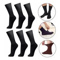 Kit 12 Pares De Meias Social Pretas