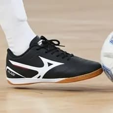 Chuteira Futsal Salão Quadra Sola Costurada Antiderrapante Leve e Reforçada
