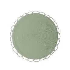 Lugar Americano Delicado 38 cm  Verde -  01 unidade