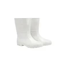 Bota Galocha Pvc Branca Cano Médio Vulcabrás Com Forro Epi Proteção Impermeável Cozinha Açougue Frigorifico