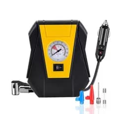 Calibrador de Pneus Elétrico Para Carros Compressor De Bomba De Ar 150 PSI Portátil Auto DC12V