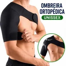 Ombreira Protetor Suporte de Ombro e Clavícula Neoprene Treino Academia Lesões Unissex