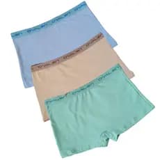 Kit 3 Calcinha Boxer Plus Size Box Feminina Dvalen Modas Calcinha Shortinho Cueca Feminina XG G1 G2 G3