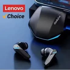 Fone Bluetooth Lenovo GM2 Pro ThinkPlus Fone de Ouvido Lenovo Bluetooth Sem Fio (Preto)