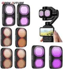 Para DJI Osmo Pocket 4 Pro ND NDPL Kit De Filtro De Lente Fecho Sólido Vidro Óptico À Prova D'água 4P CPL Acessórios Pro