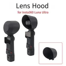 Capa De Lente Luna Ultra , Viseira Solar Para Acessórios De Guarda-Sol De Câmera Insta360