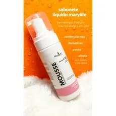 mousse intimo mary life 150 ml limpeza suave frescor e proteção diaria
