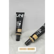 Base liquida matte full coverage uni makeup alta cobertura a prova dagua 30 ml