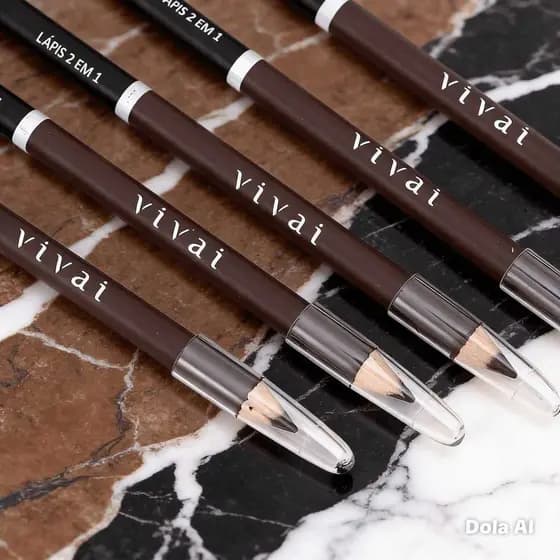 lapis de olho duo vivai \lapis marrom e preto