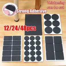 12/24/30pcs Móveis De Bricolage Almofada Para Cadeira De Antiderrapante Mesa Adesivos Pés