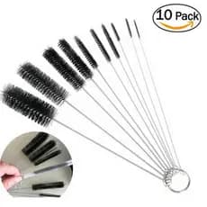 8/10/12/13pcs Conjunto De Escovas De Limpeza Em Nylon Aço Inoxidável Escova De Palha Ferramentas Multifuncionais Para