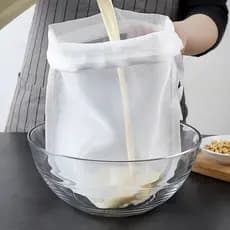 1000/200/300 Sacos Filtrantes De Malha De Queijo Reutilizáveis Para Coar Alimentos Iogurte Saco Filtrante De Leite