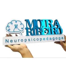 Neuropsicopedagoga Placa Decorativa em Acrilico Espelhado