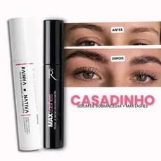 KIT CASADINHO: Max Lashes 2 em 1 + Sérum Modelador de sobrancelhas    Cílios mais longos e sobrancelhas mais preenchidas