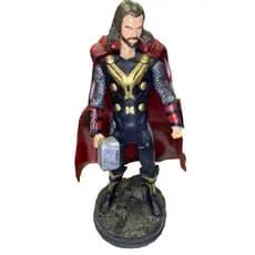 Estatua Resina Thor Avengers Marvel Comics 33cm Ótimo Preço