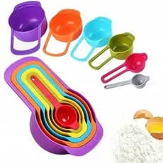 PROMOCAO Kit Conjunto medidor 6 Unidades Culinario confeiteiro Cozinha