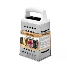 Ralador Aço Inox e Cabo de Plátisco 4 Faces 8,5cm Legumes, Frutas, Queijo