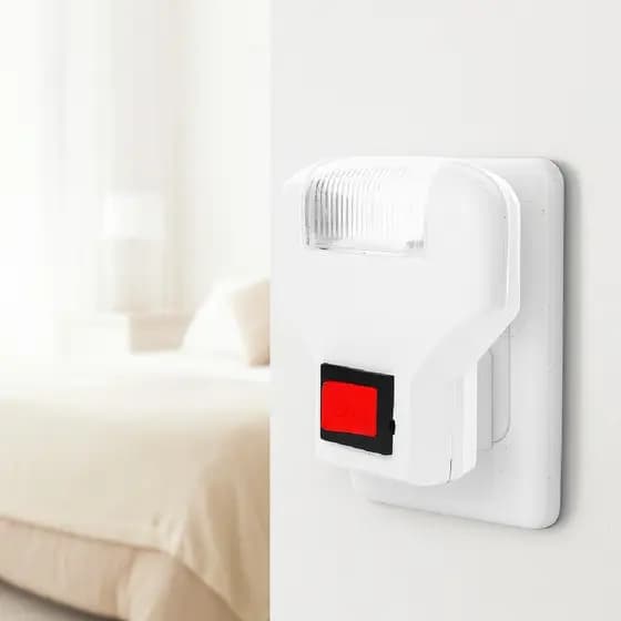 Mini abajur luminária de tomada led bebe luz noturna quarto de criança