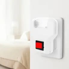 Mini abajur luminária de tomada led bebe luz noturna quarto de criança