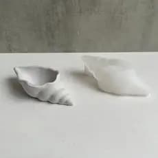 Molde De Bandeja Em Forma De Concha De Silicone Criativo Caracol Do Mar Fundição Epóxi Para Armazenamento De Pratos Deco