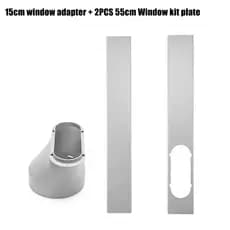 Kit De Janela Portátil Ar Condicionado CLO Placas De Vedação Deslizantes Ajustáveis Adaptador De Mangueira