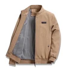 Inverno dos homens quente e grosso veludo velo pele gola casaco militar
