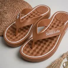 Chinelo Ortopédico Feminino Massageador Leve Antiderrapante