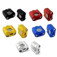 Alongador Par de Adaptador De Guidão Universal (22a 28mm ) Honda, YBR Suporte de Guidon