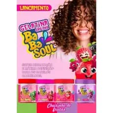 Gelatina Capilar Babasoul Cachos 500g Definição Brilho Movimento Cabelo Modelação