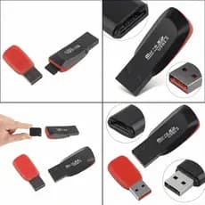 Leitor Cartão de Memória USB 2.0 Micro SD TF Adaptador Card Reader Alta Velocidade PC Notebook