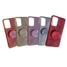 Case Capinha Silicone Compatível A52 Brilho Com Suporte