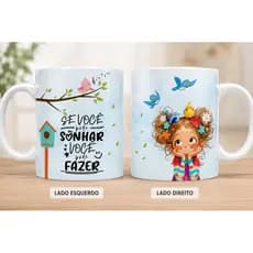 Caneca Sonhos / Caneca Personalizada