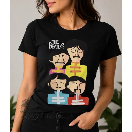 Camiseta Beatles/ Camiseta Rock/ Camiseta Personalizada