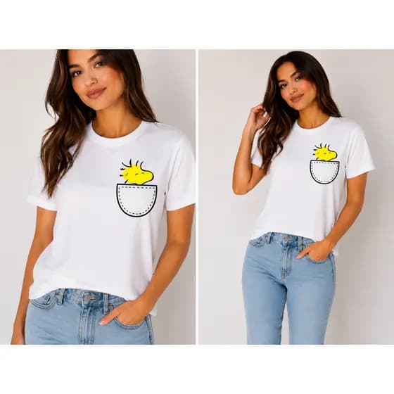 Camiseta Woodstock/ Camiseta Geek/ Camiseta Snoopy