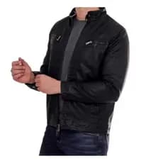 Jaqueta Masculina Em Eco Couro