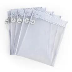 Kit 5 Saquinhos Maternidade Organizador de Roupinhas Para Bebê 1ª à 4ª Troca + Saída Maternidade
