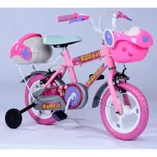 Bicicleta Aro 12 Infantil Rosa Jumbobaby