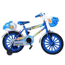 Bicicleta Aro 16 Infantil Azul Jumbobaby Masculina c/ rodinha