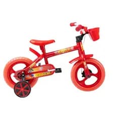 Bicicleta 12 infantil KIDS Jumbo Baby VERMELHO