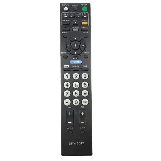 Controle Remoto Compatível Para Tv Sony Bravia LE-039A Sky-8043 CR-2431