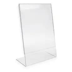 Display Porta Folha MESA ou PAREDE A4 Vertical Horizontal Formato T OU L Mesa Balcão 29,7 x 21
